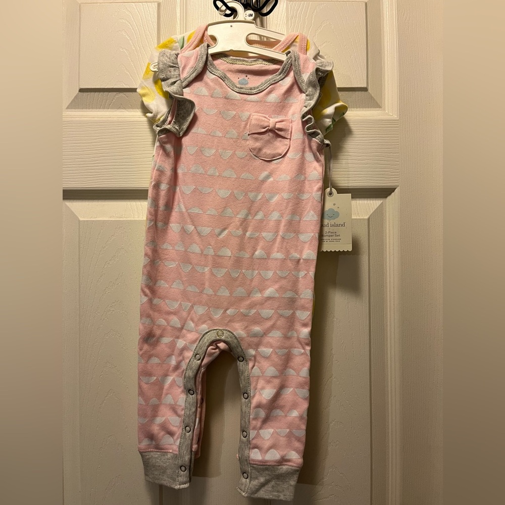 2 piece Romper set / 3-6mon